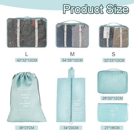 Beige Organizer Case 7pcs 75194-mpez