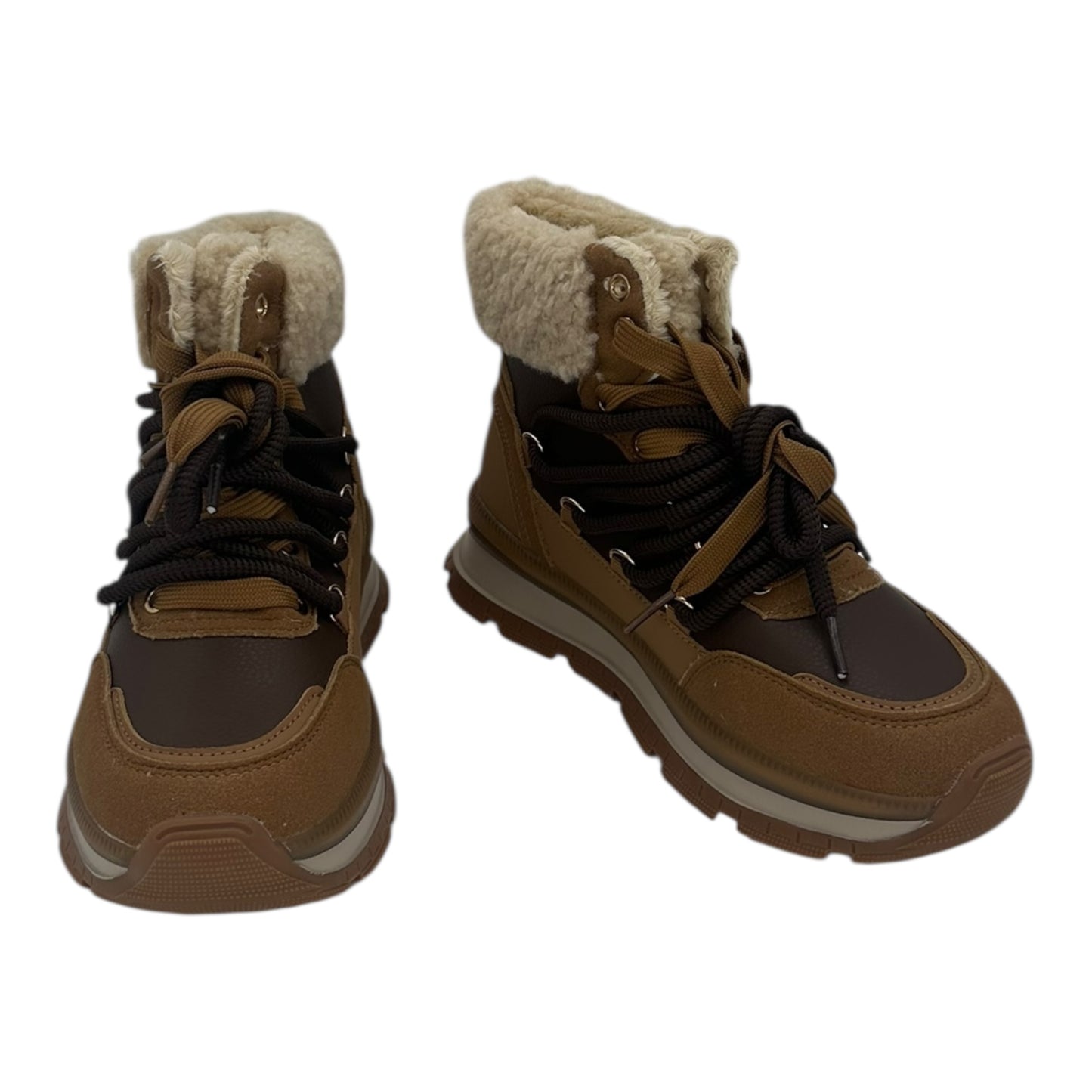 Angel Shopping Γυναικεία Μποτάκια Καφέ