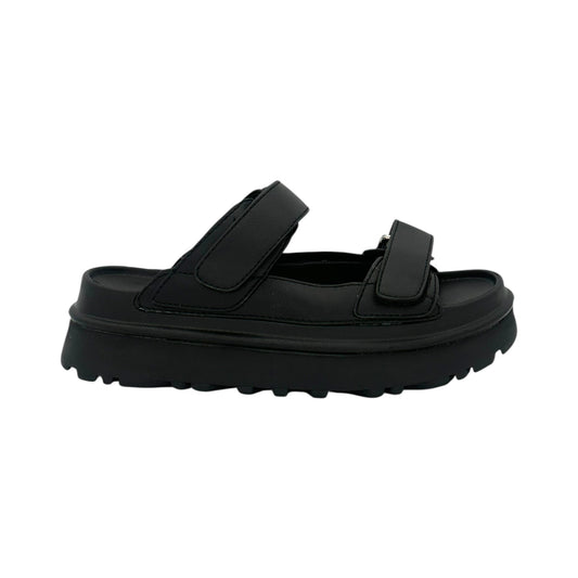 Mira Max Γυναικεία Πλατφόρμα Σανδάλια Black