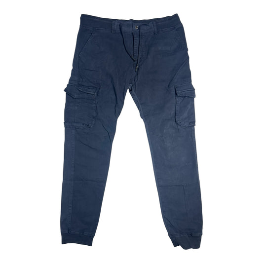 TMK JEANS Ανδρικό Παντελόνι Cargo Μπλε