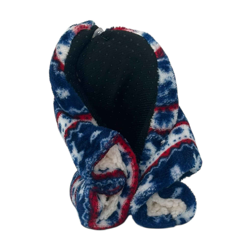 Angel Παιδικές Παντόφλες Μποτάκια Fleece Μπλε