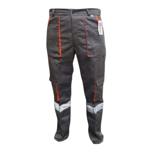 Mizoo Reflective Work Pants Gray