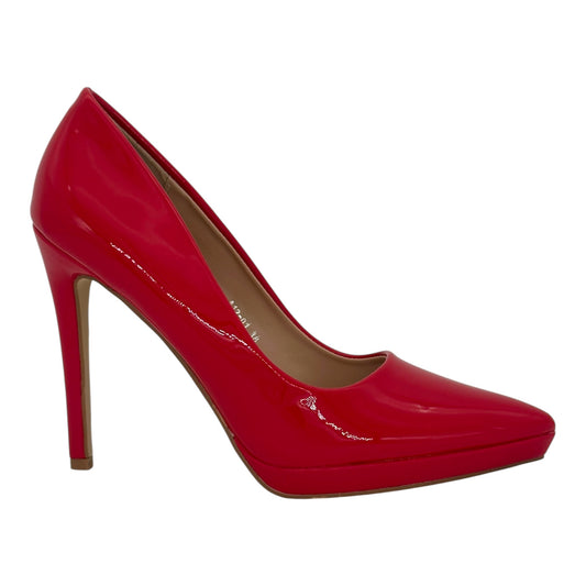 CHIARA FOSCARI Γυναικείες Γόβες Λουστρίνι με Τακούνι 10cm Red