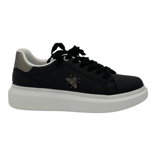 InShoes Γυναικεία Sneakers Μαύρο / Λευκό 639LC691