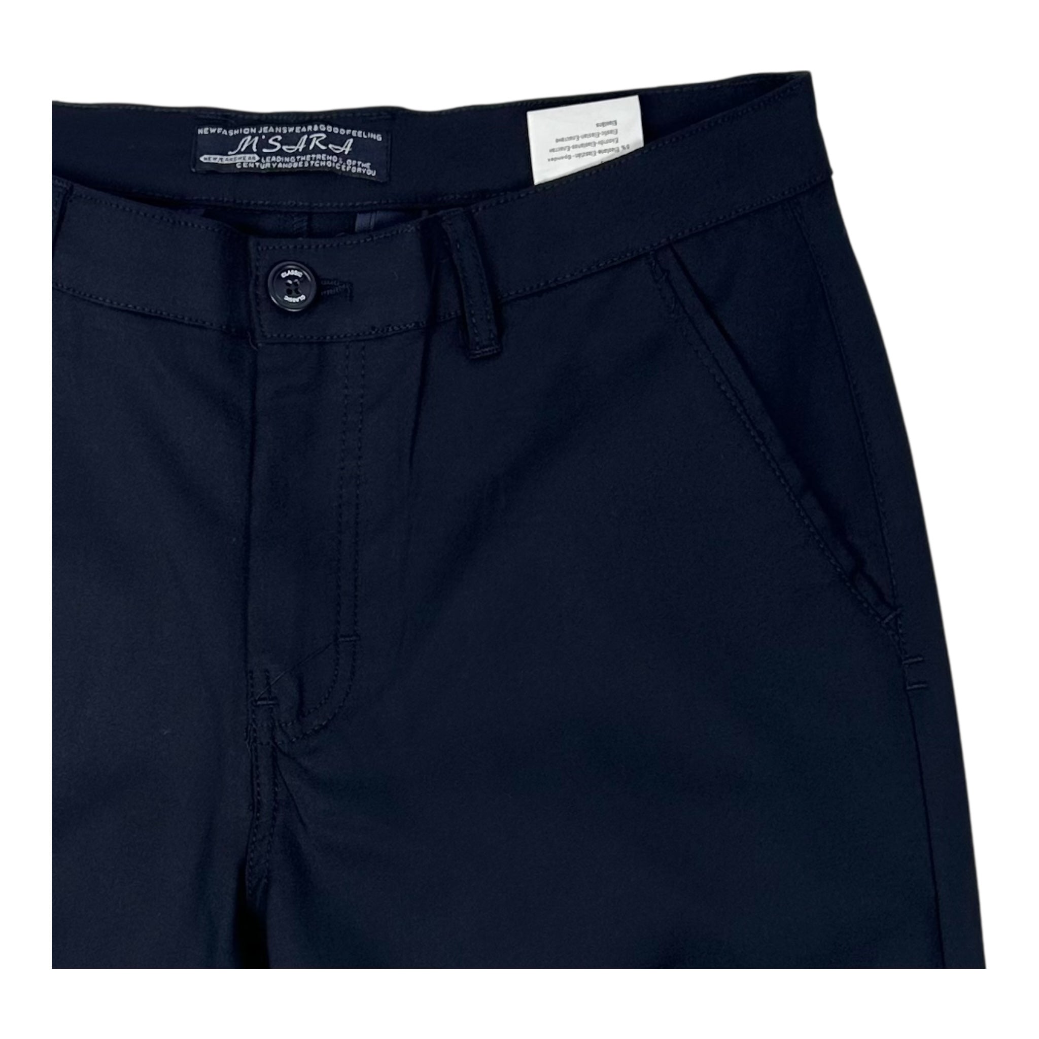 Angel Shopping Παντελόνι chino σε relaxed εφαρμογή Μπλε - Angel shopping