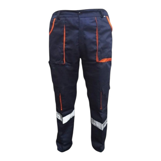 Mizoo Reflective Work Pants Blue