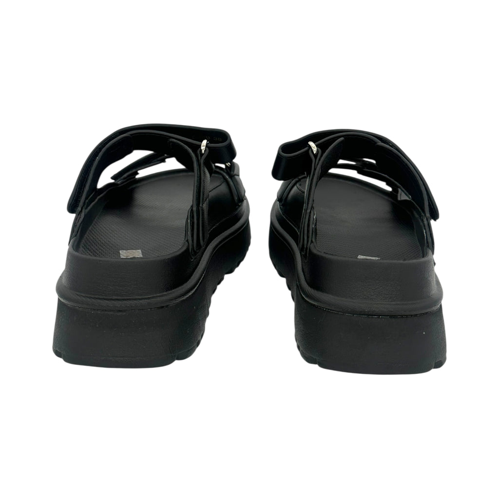 Mira Max Γυναικεία Πλατφόρμα Σανδάλια Black - Angel shopping