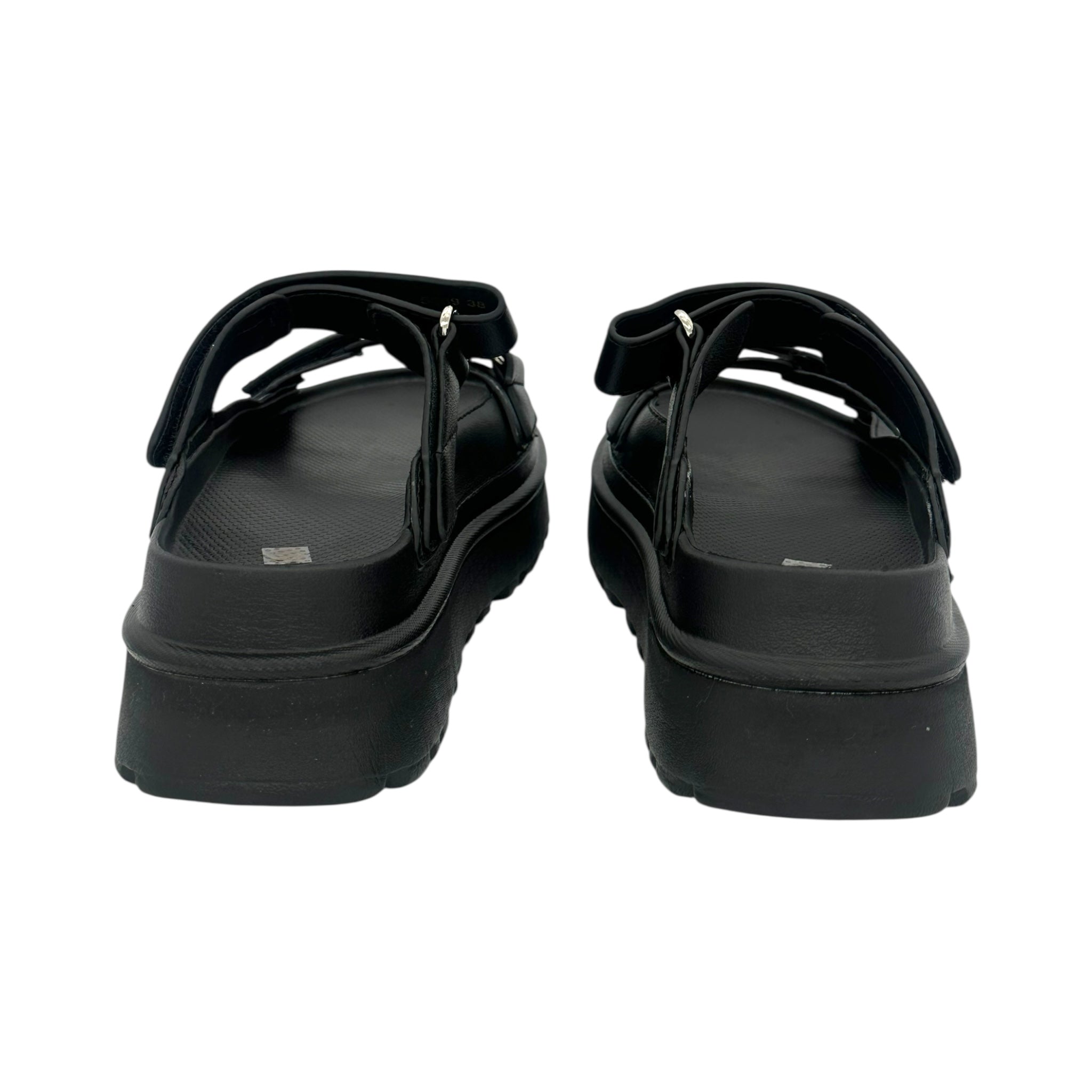Mira Max Γυναικεία Πλατφόρμα Σανδάλια Black - Angel shopping