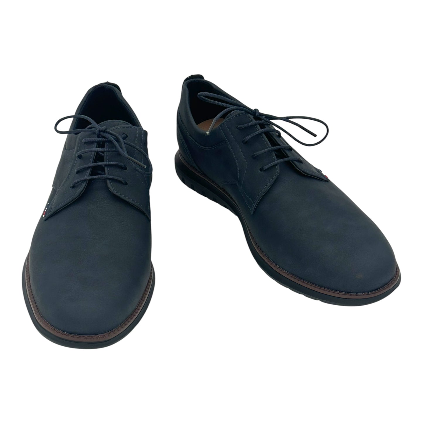 ANGEL Shopping Men's Leather Shoes Blue