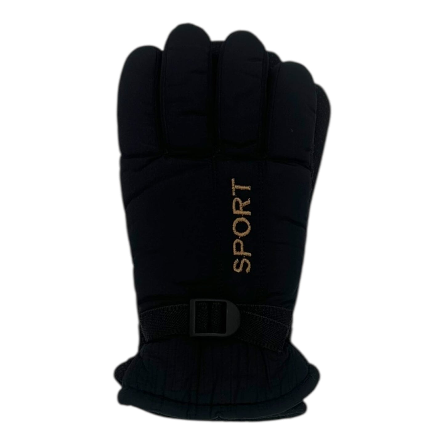 Χειμερινά Ανδρικά Γάντια Μηχανής Μαύρο