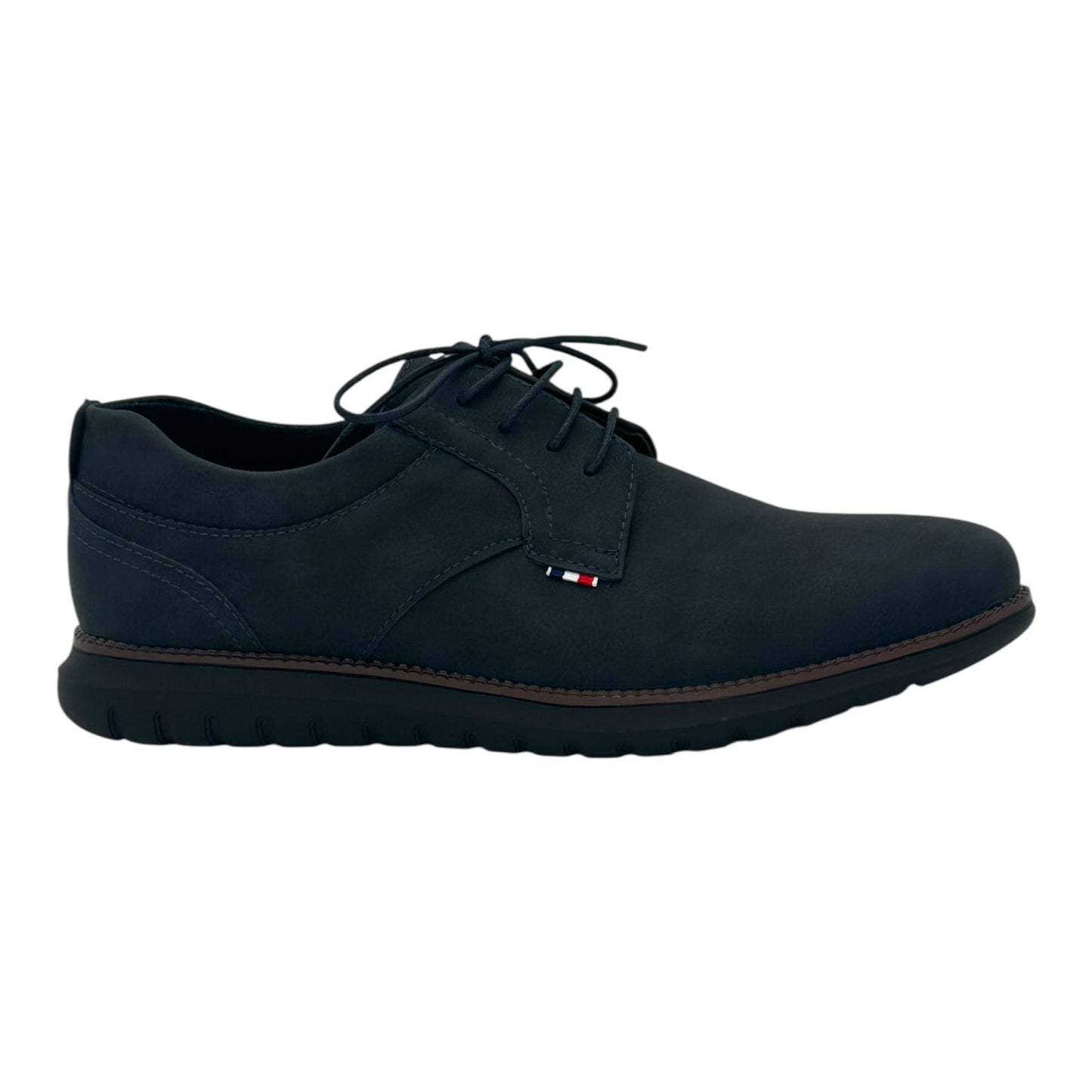 ANGEL Shopping Men's Leather Shoes Blue