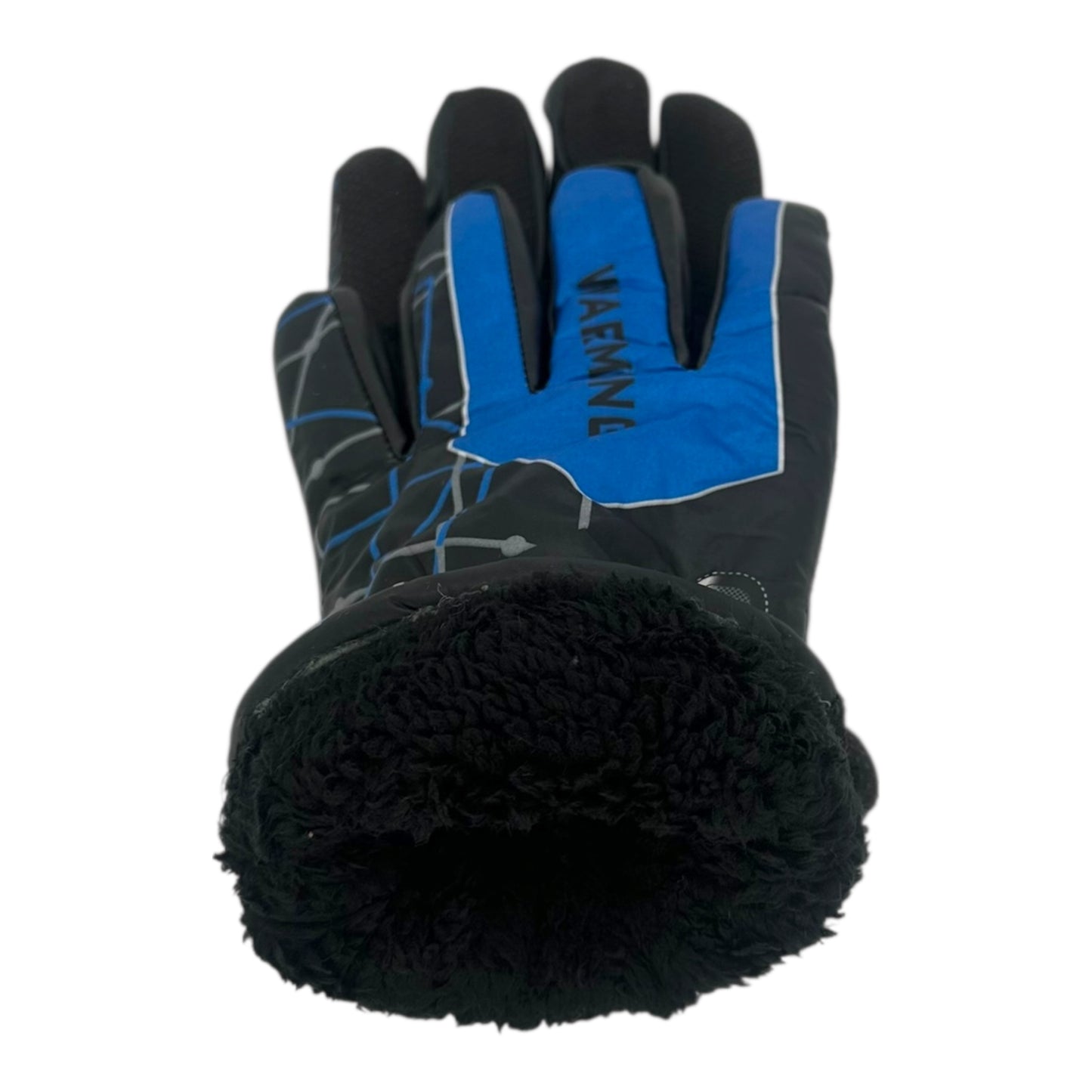 Χειμερινά Ανδρικά Γάντια Μηχανής Μπλε