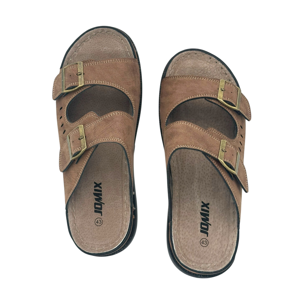 JOMIX leather sandals Brown