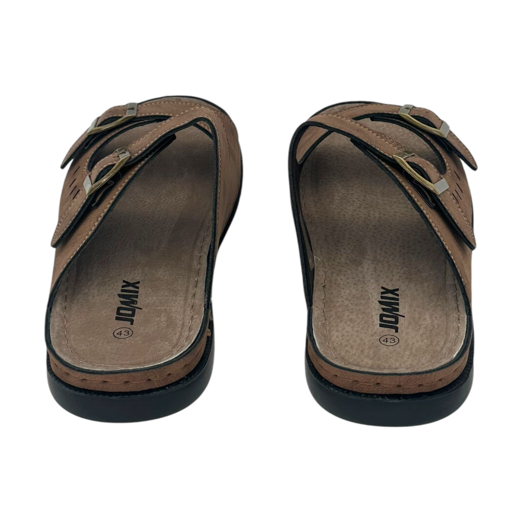JOMIX leather sandals Brown