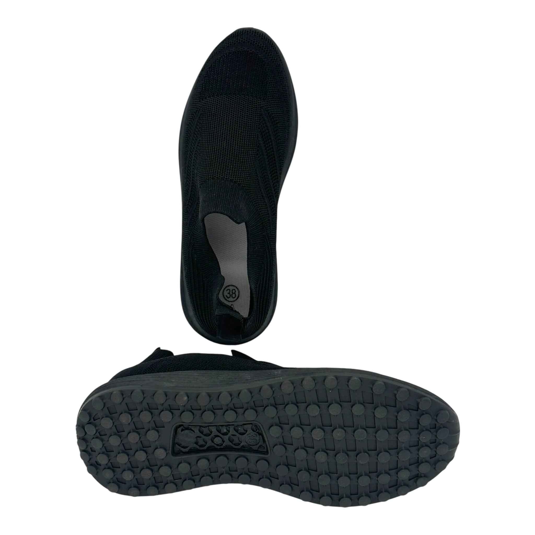 Plato slip on sneakers Black