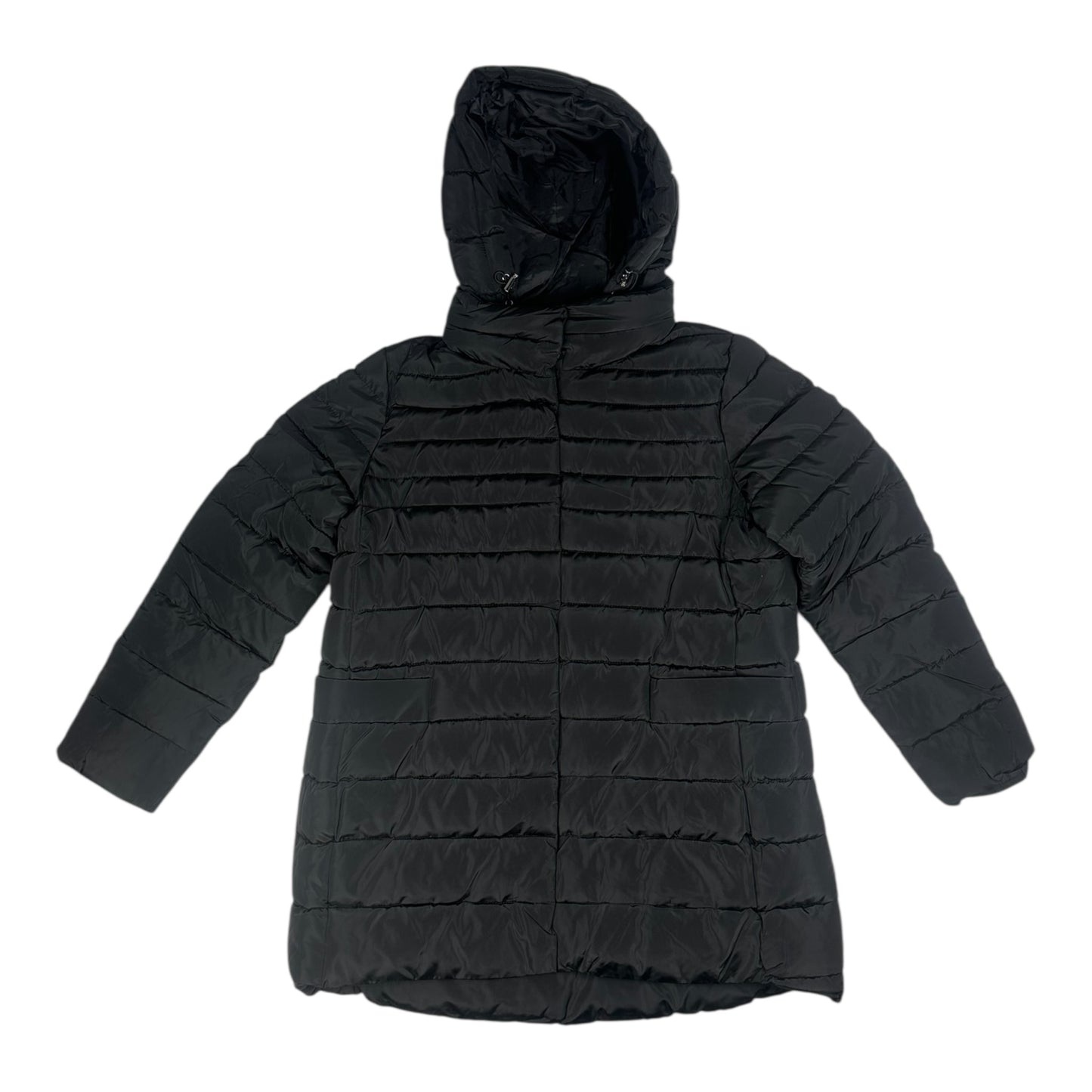 Angel Shopping Μακρύ Γυναικείο Μπουφάν για Χειμώνα Μαύρο