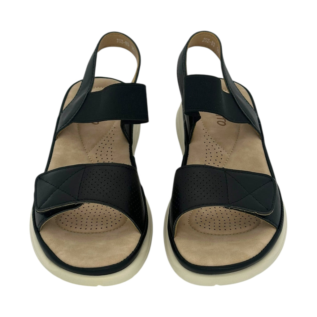 Plato Γυναικεία Πλατφόρμα με Χοντρό Τακούνι Black - Angel shopping