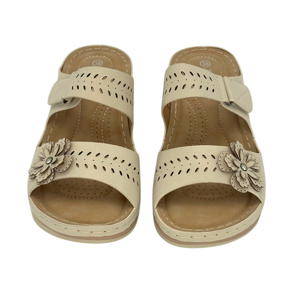 ALTA MODA Γυναικεία Πλατφόρμα Beige - Angel shopping