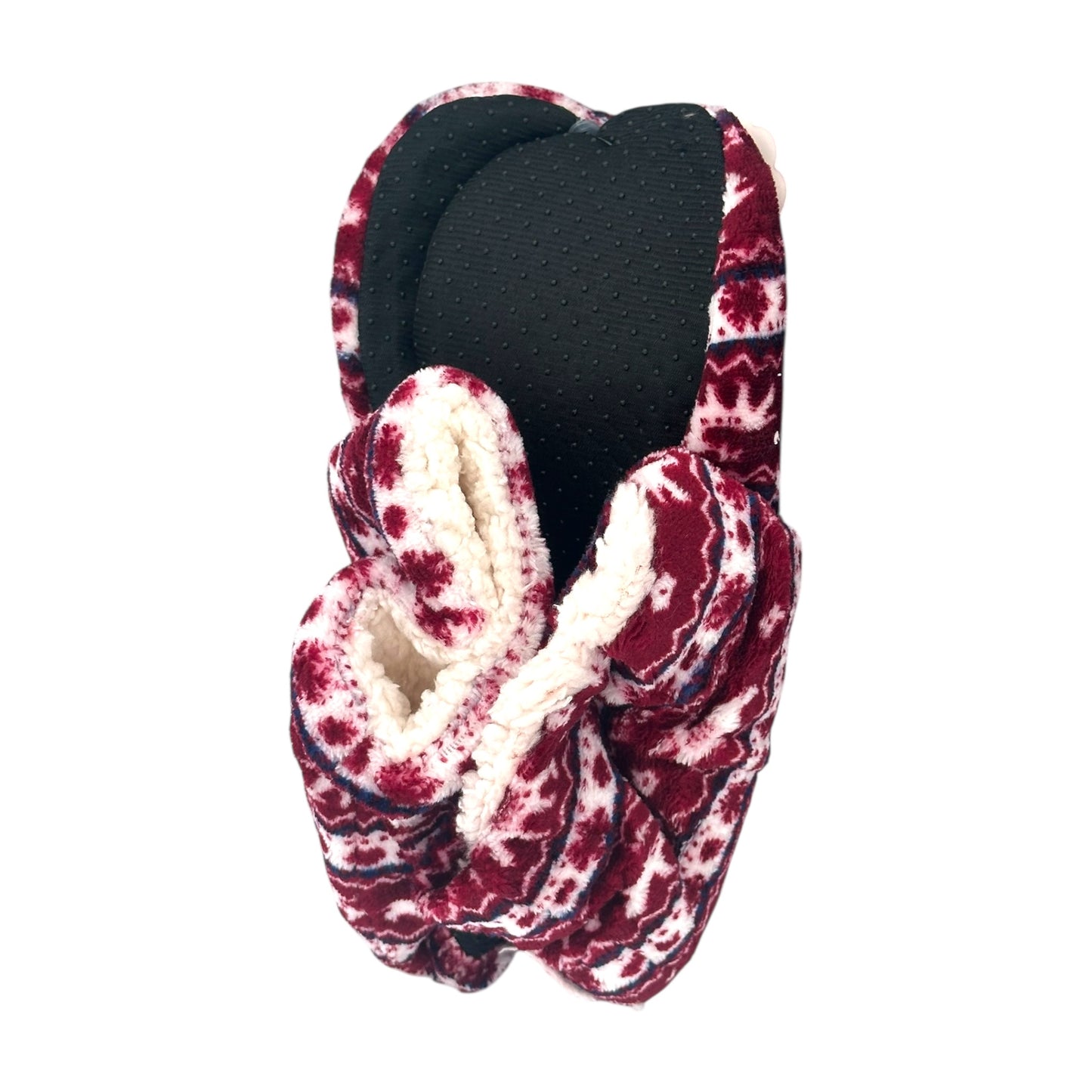 Angel Women's Slippers Fleece Boots Purple