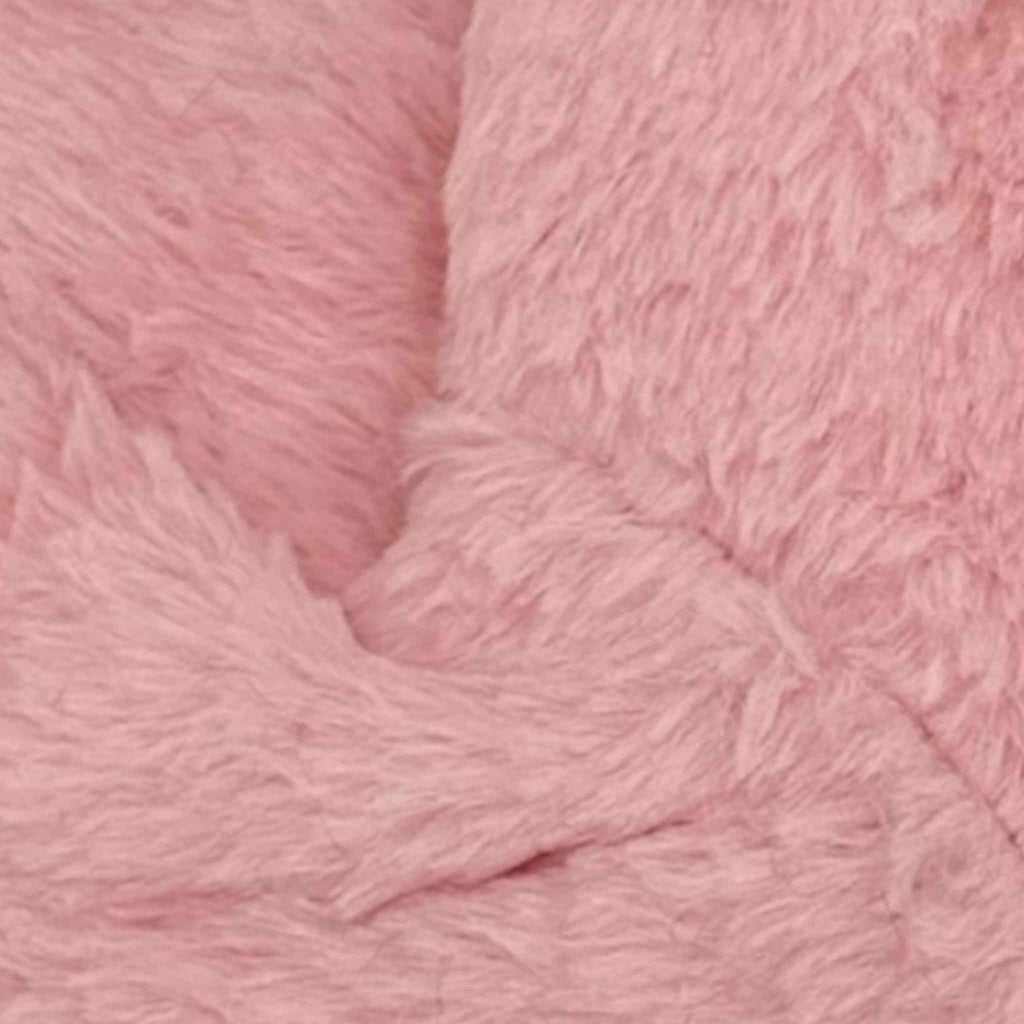 Angel Γυναικείες Παντόφλες Μποτάκια Fleece Ροζ