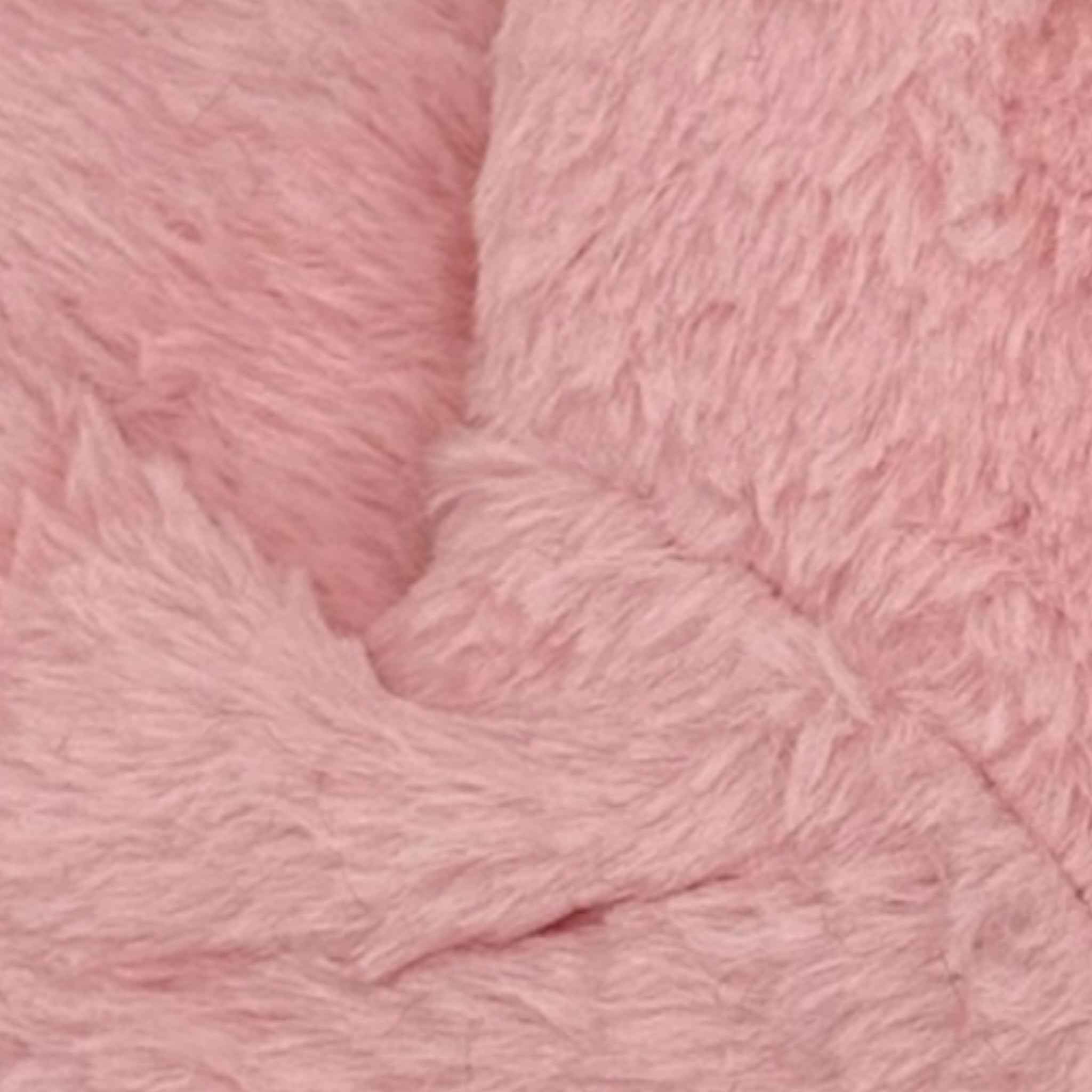 Angel Γυναικείες Παντόφλες Μποτάκια Fleece Ροζ