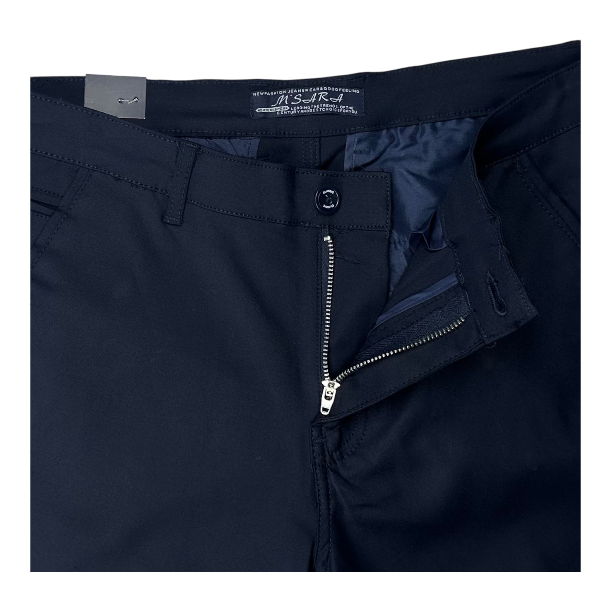 Angel Shopping Παντελόνι chino σε relaxed εφαρμογή Μπλε - Angel shopping