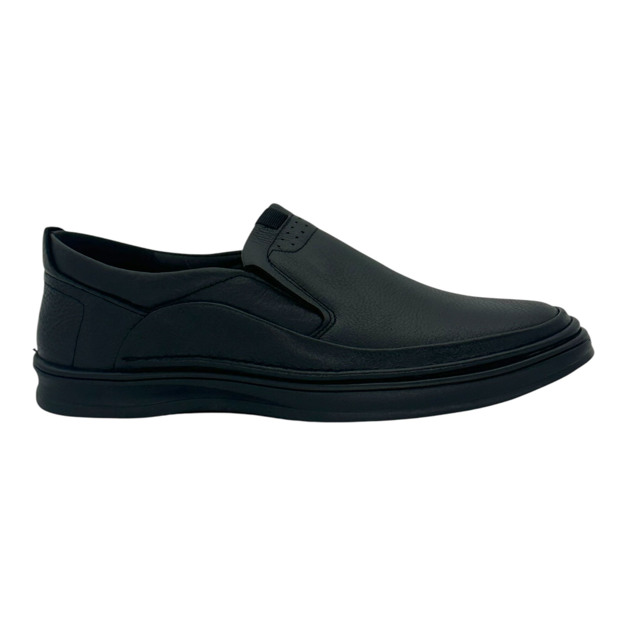 ANGEL Ανδρικά Παπούτσια Slip-On Μαύρο - Angel shopping