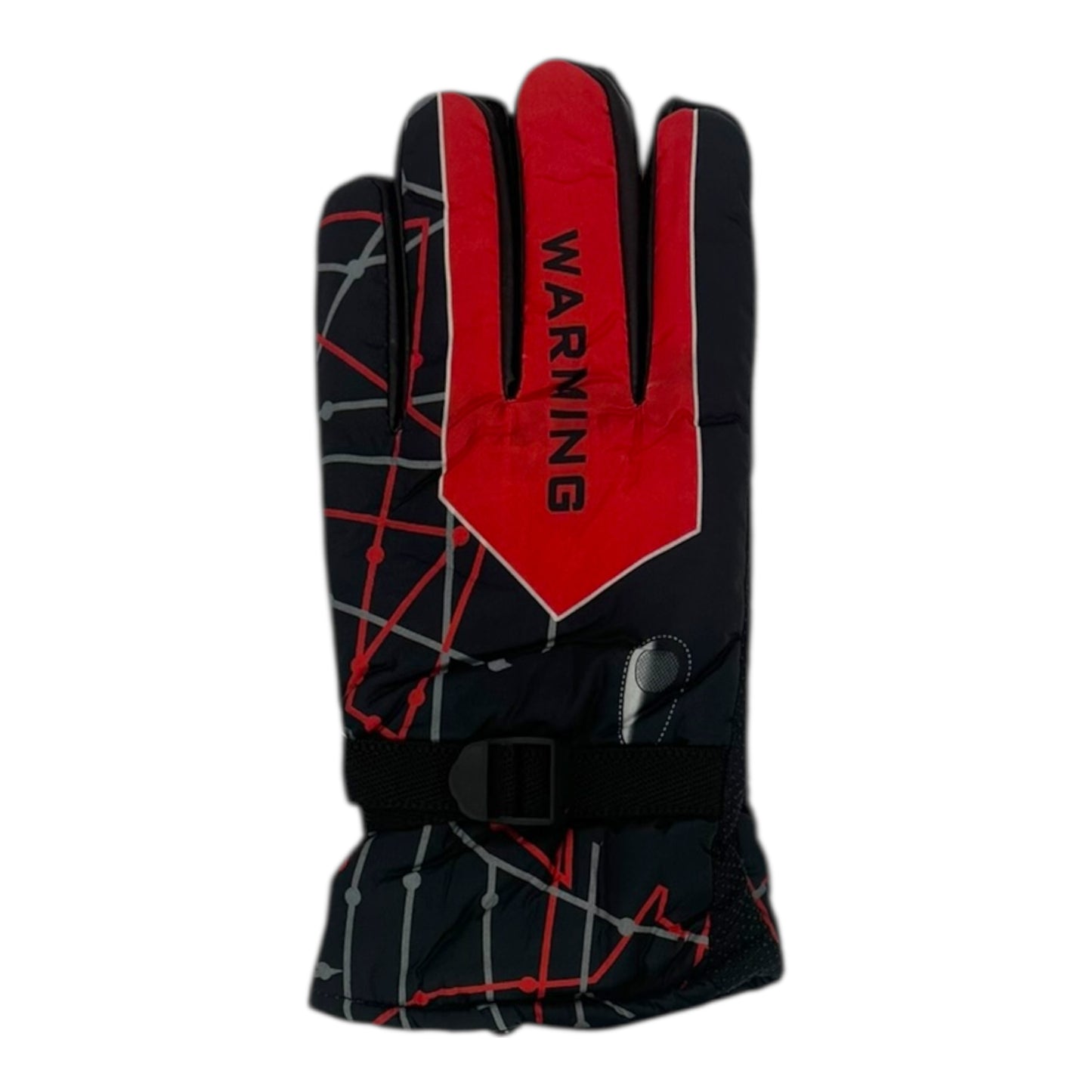 Χειμερινά Ανδρικά Γάντια Μηχανής Κόκκινο