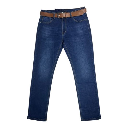 M’SARA Ανδρικό Τζιν Denim Μπλε