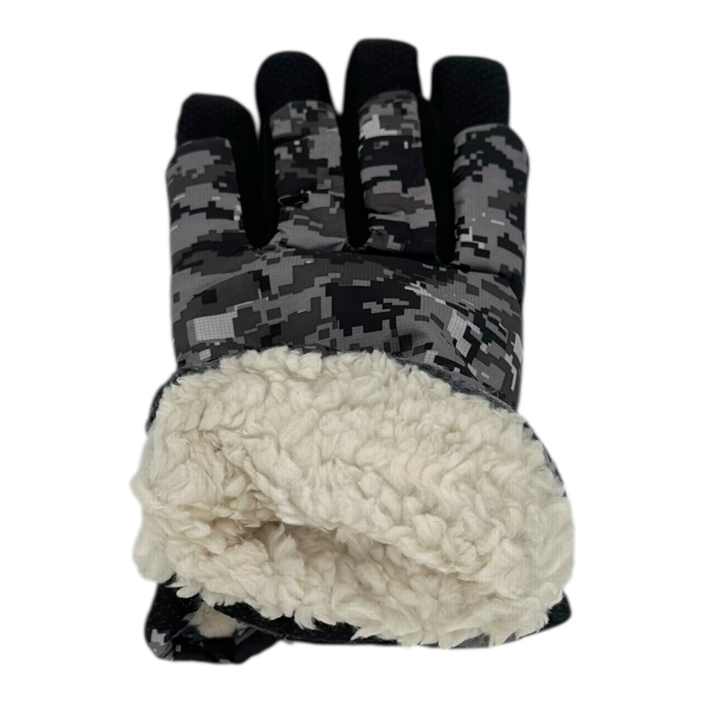 Χειμερινά Ανδρικά Γάντια Μηχανής Γκρί