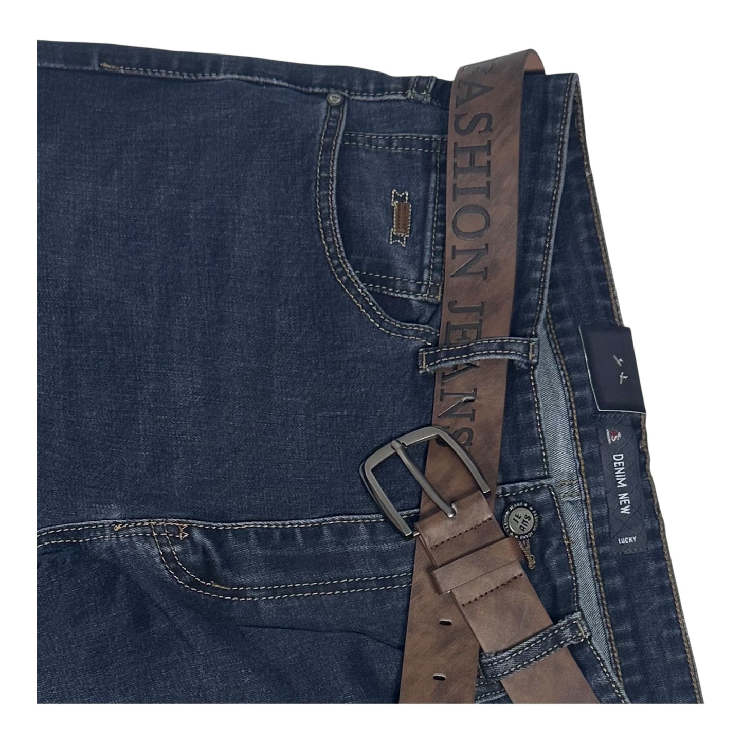 M’SARA Ανδρικό Τζιν Denim Μαύρο