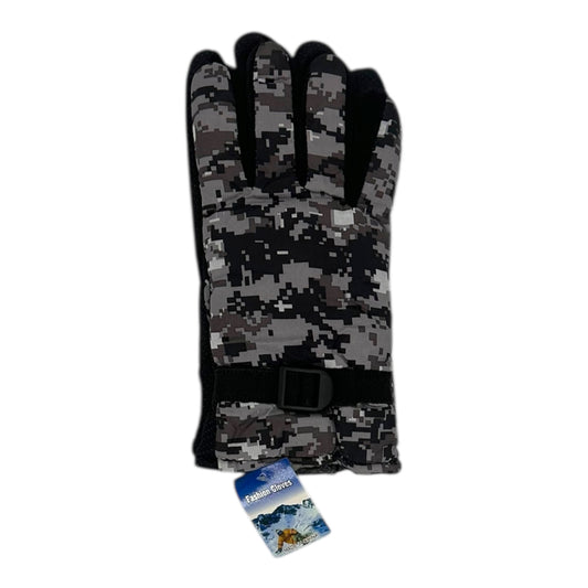 Χειμερινά Ανδρικά Γάντια Μηχανής Γκρί