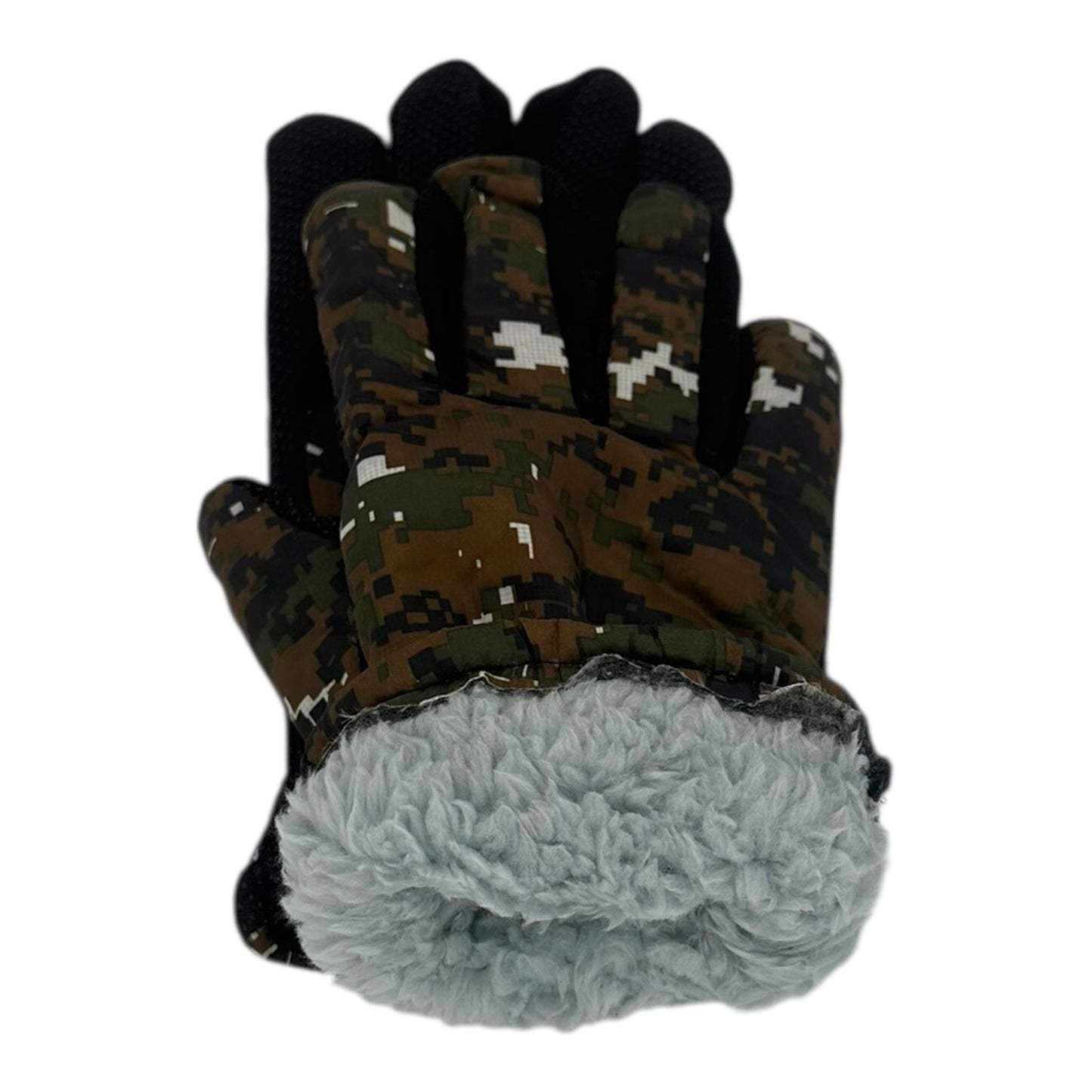 Χειμερινά Ανδρικά Γάντια Μηχανής Μαύρο