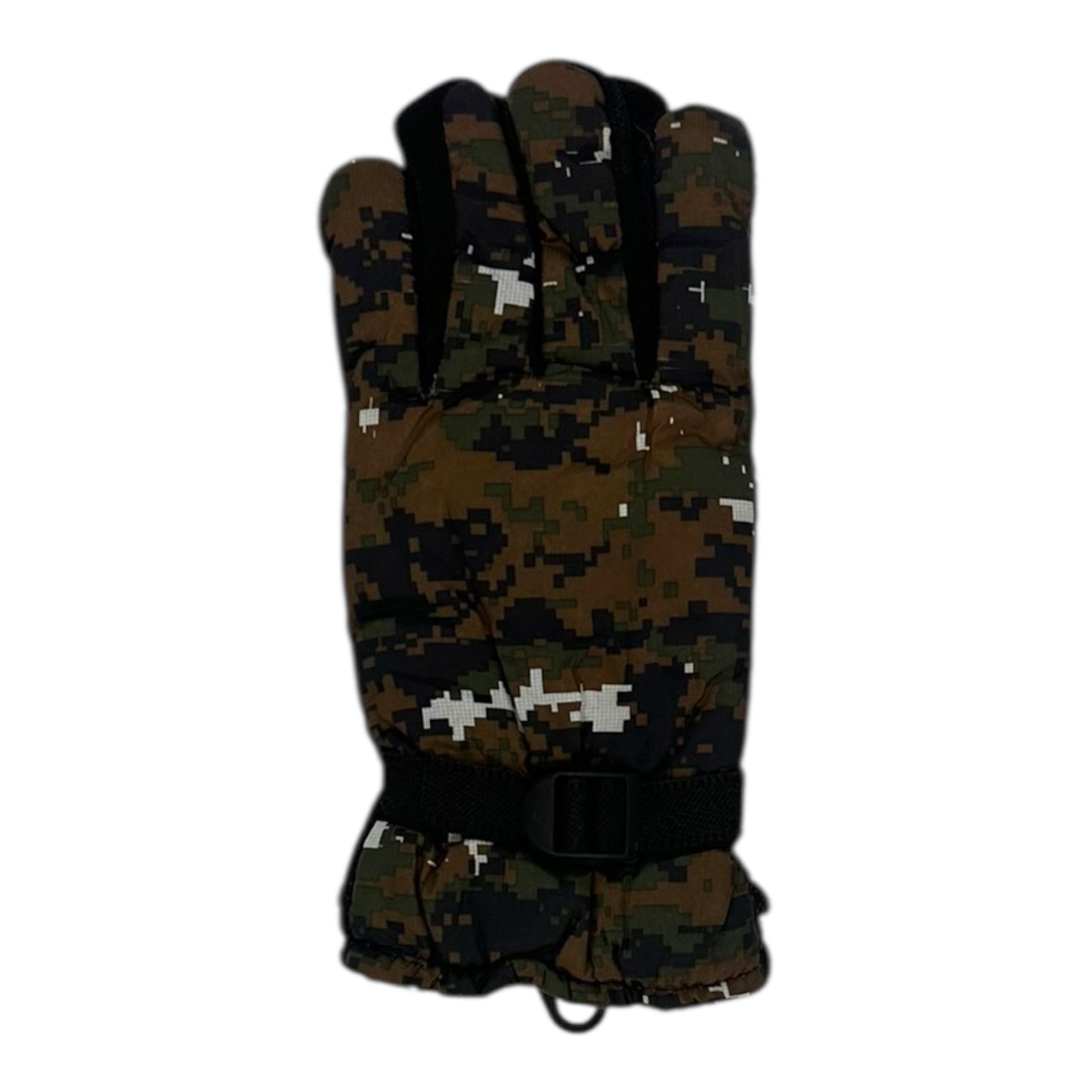 Χειμερινά Ανδρικά Γάντια Μηχανής Μαύρο