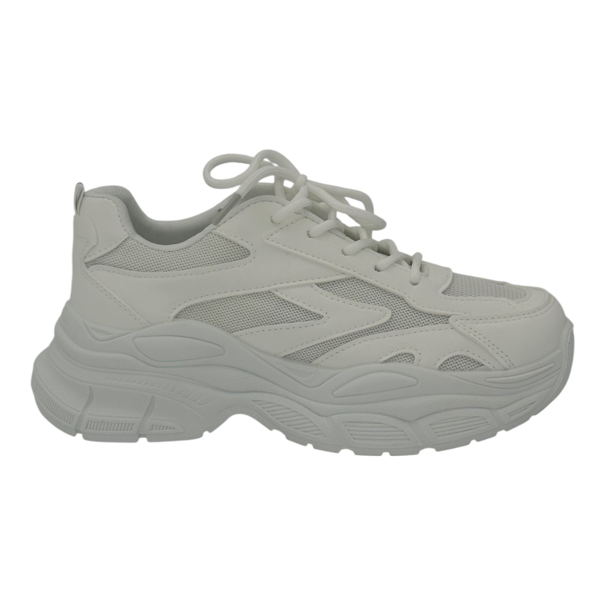 JOMIX Γυναικεία Chunky Sneakers Λευκό - Angel shopping