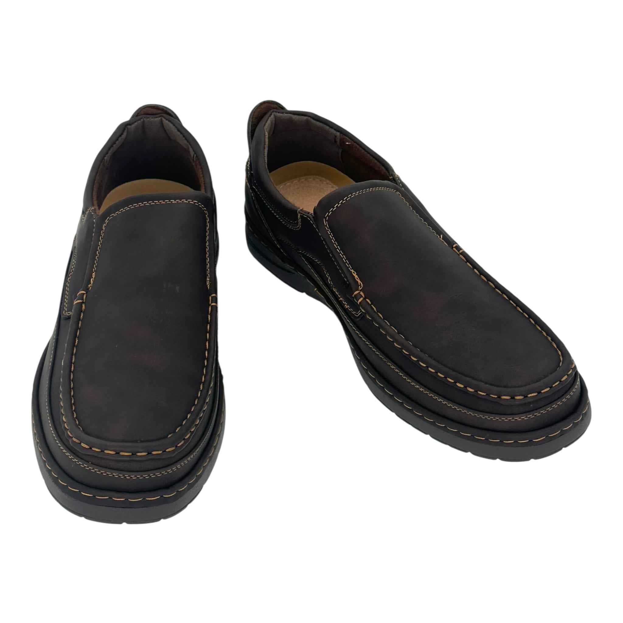 ANGEL Ανδρικά Παπούτσια Slip-On Καφέ