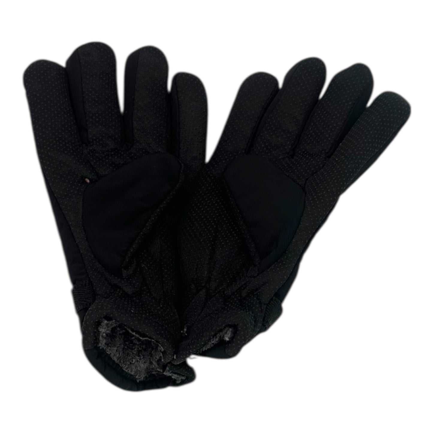 Χειμερινά Ανδρικά Γάντια Μηχανής Μαύρο
