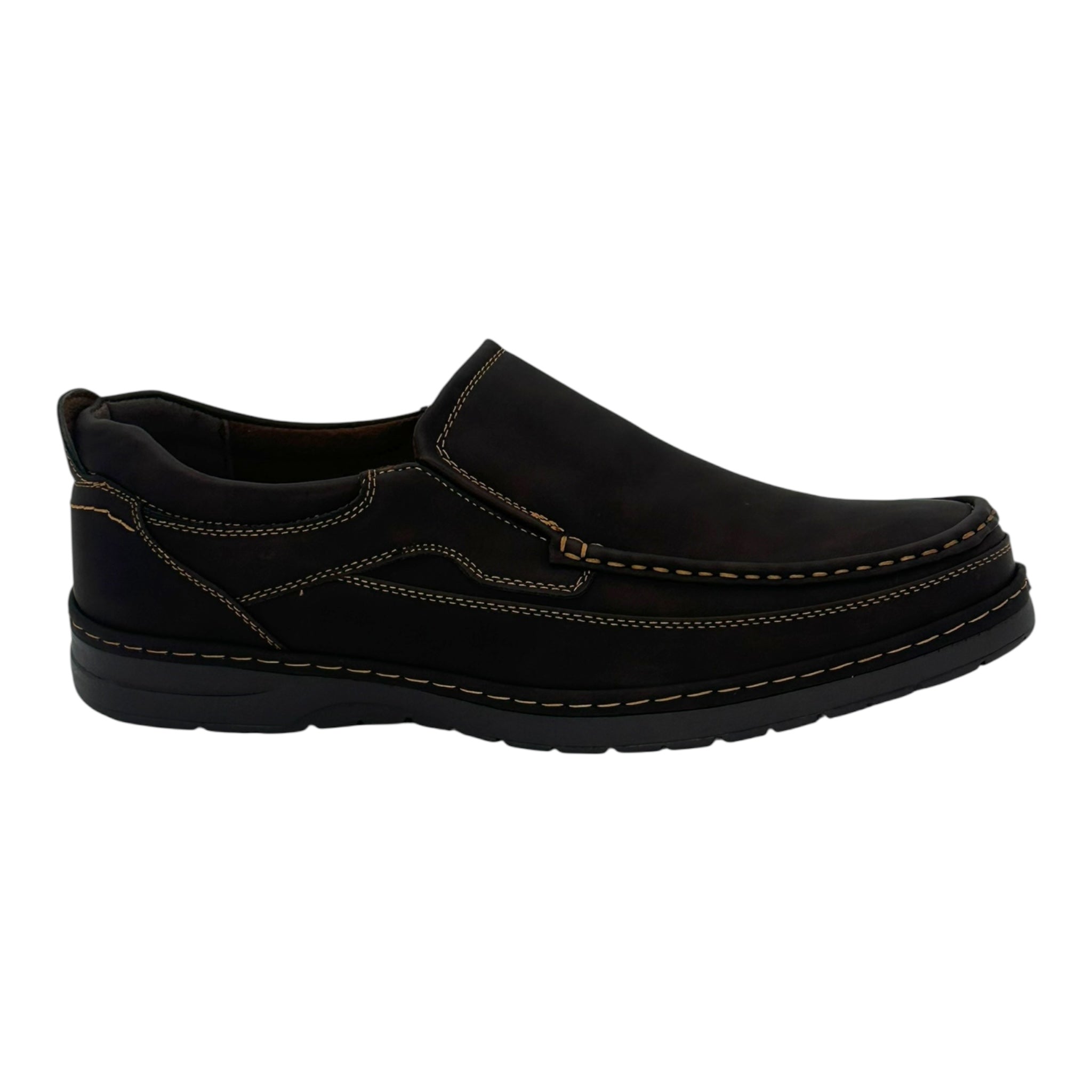 ANGEL Ανδρικά Παπούτσια Slip-On Καφέ - Angel shopping