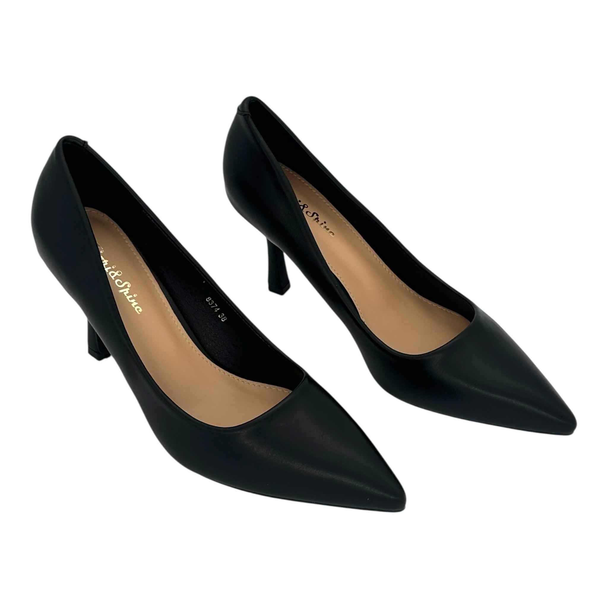 ANGEL SHOPPING Γυναικείες Κλασικές Γόβες Black