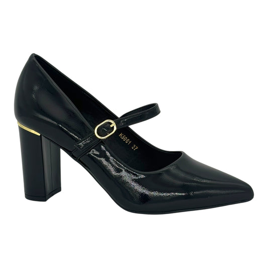 ALTA MODA Γυναικείες γόβες με λουράκι Black