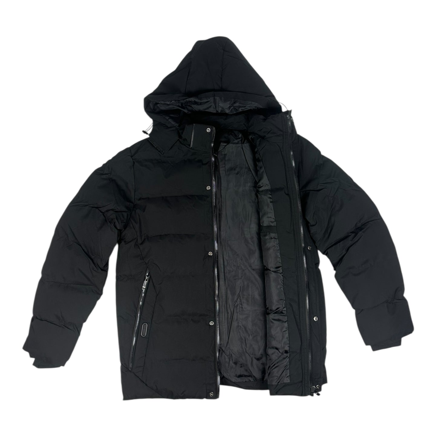 Angel Shopping Χειμωνιάτικο Μπουφάν Puffer μαύρο