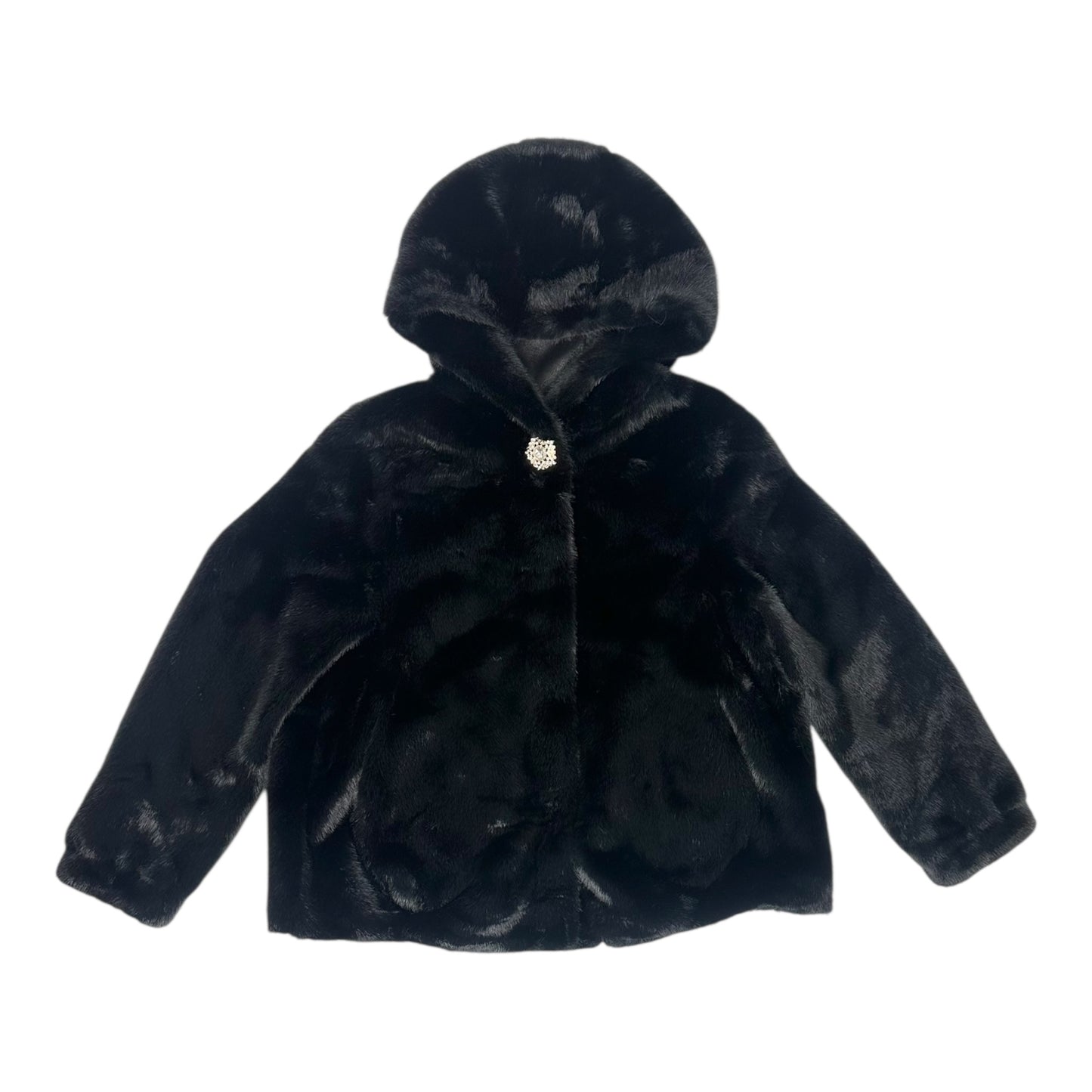 Angel Shopping Γυναικείο Μπουφάν για Χειμώνα Μαύρο