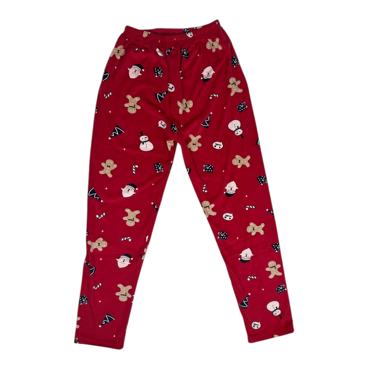 Angel Shopping Χειμερινό Γυναικείο Σετ Πιτζάμας Βαμβακερό Κόκκινο
