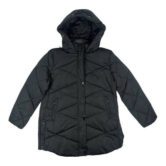 Angel Shopping Μακρύ Γυναικείο Μπουφάν για Χειμώνα Μαύρο