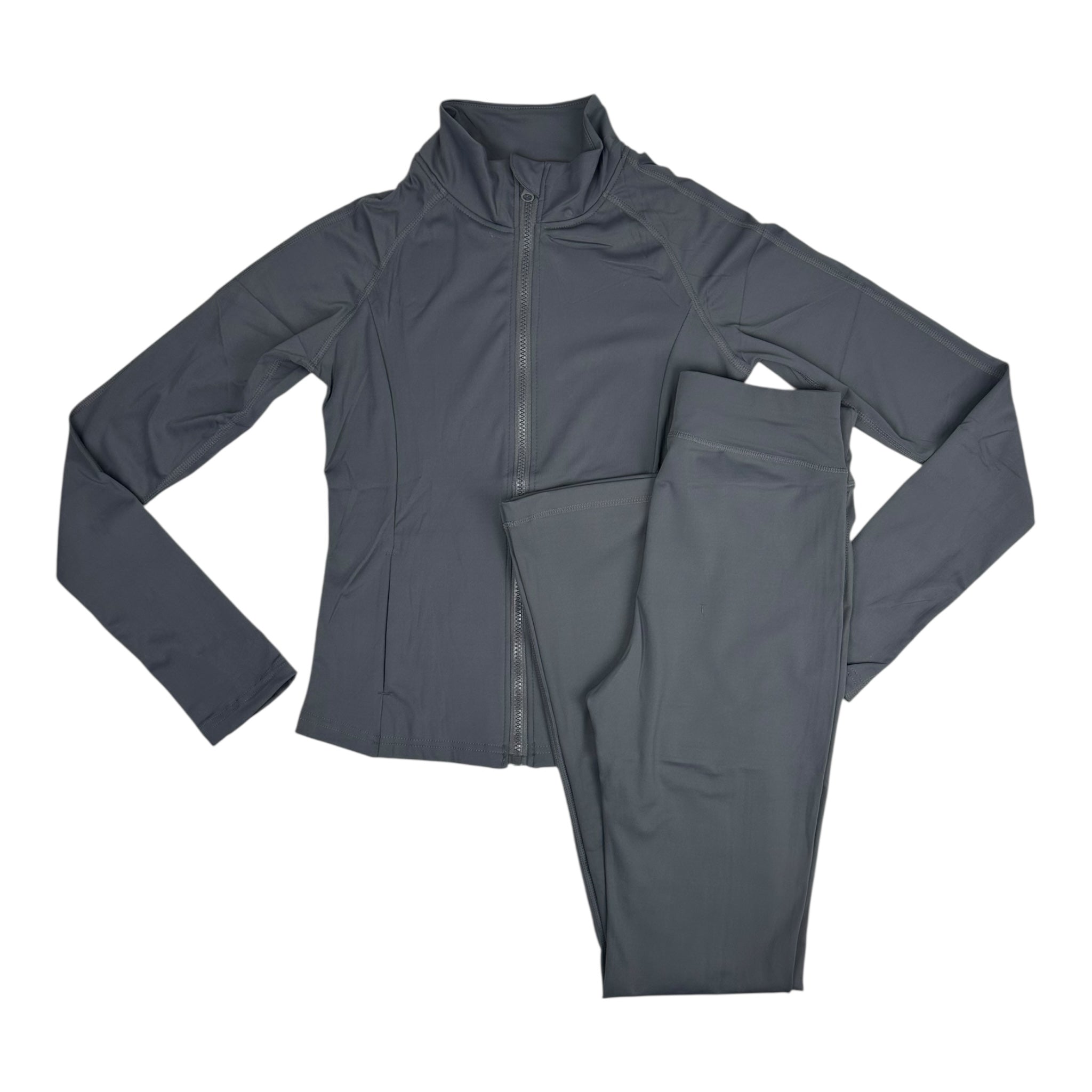 Angel Shopping Γυναικείο Αθλητικό Σετ Γιόγκα Grey - Angel shopping
