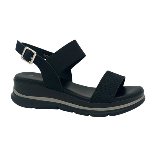 Mira Max Women's Platform Sandals Black