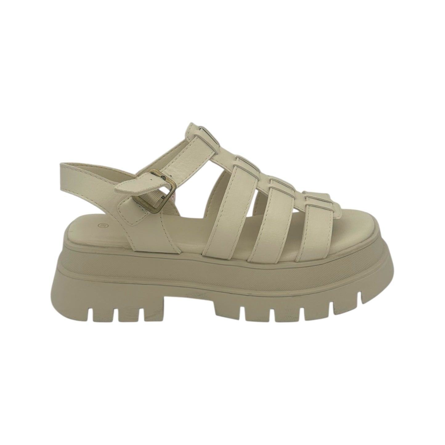 Mira Max Women's Platform Sandals Beige