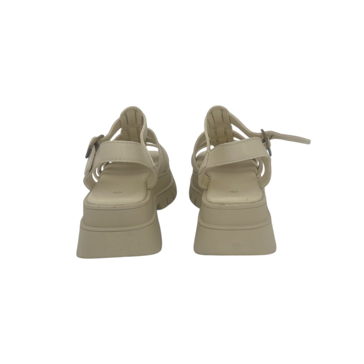Mira Max Women's Platform Sandals Beige