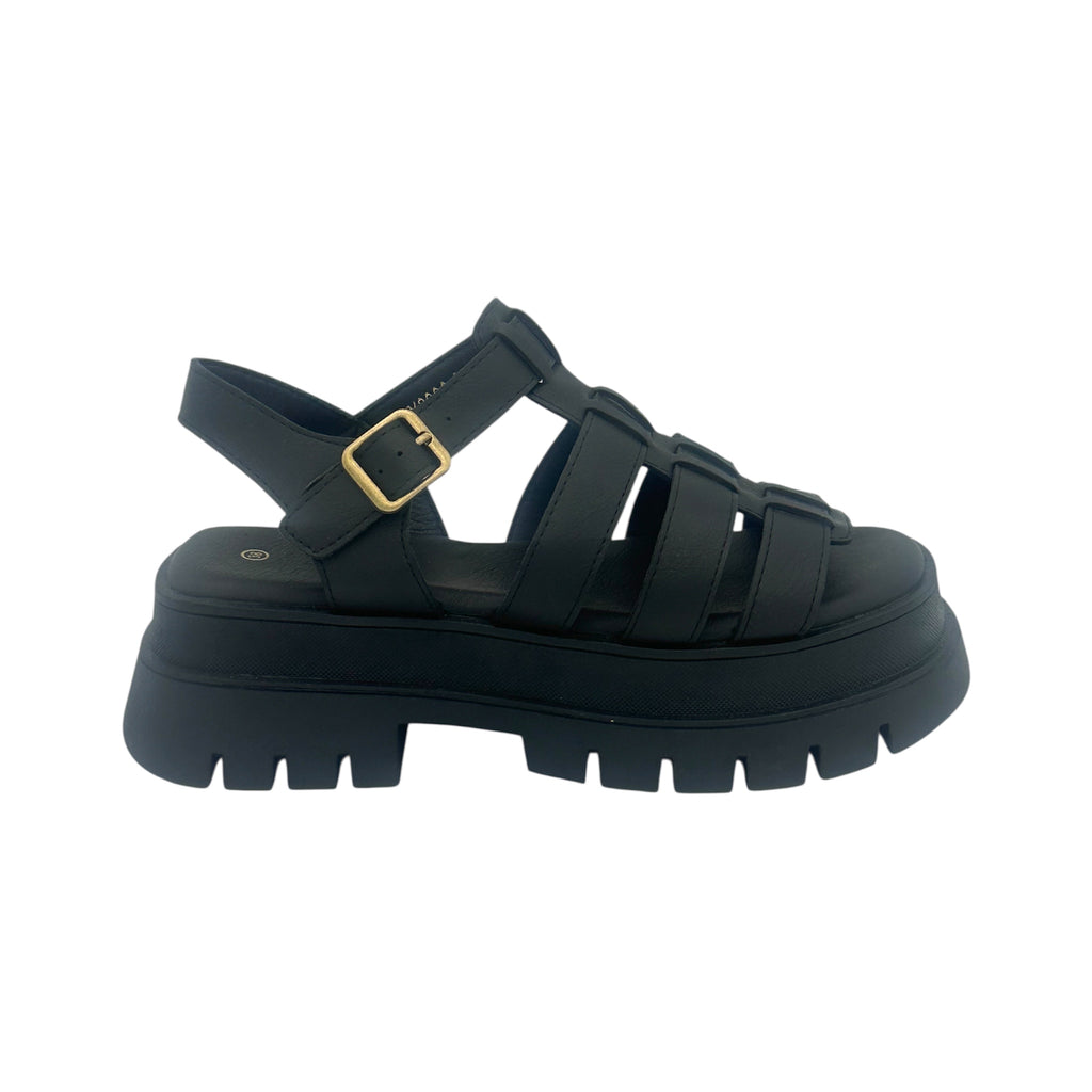 Mira Max Women's Platform Sandals Black