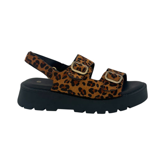 Mira Max Women's Platform Sandals Leopard
